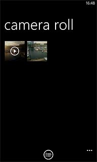 Press the required picture or the required video clip.