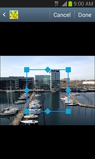 Drag the frame to the required position to select the required detail.