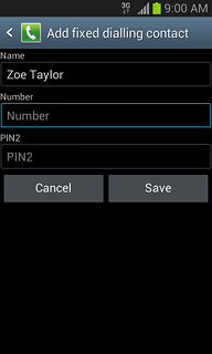 Press Number and key in the required number.