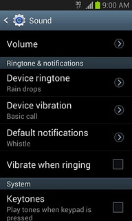 Press Device ringtone.