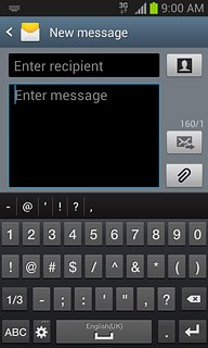 Press the required numbers or the required symbols.