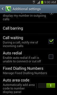 Press Fixed Dialling Numbers.