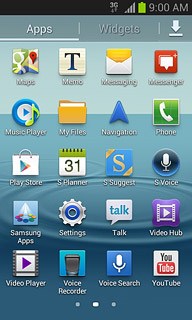 Press Music Player.