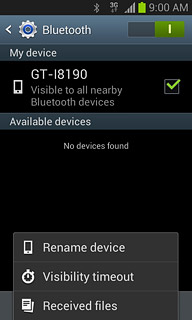 Press Rename device.