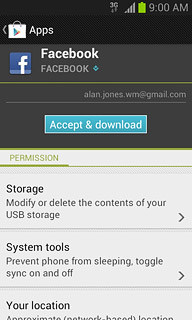 Press Accept & download.Wait while the application is downloaded and installed.