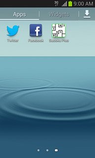 Press the app you've just downloaded.Follow the instructions on the display to use the app.