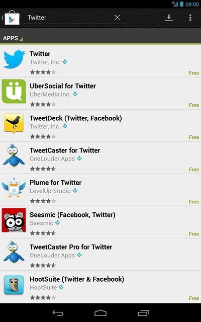 Press Twitter.