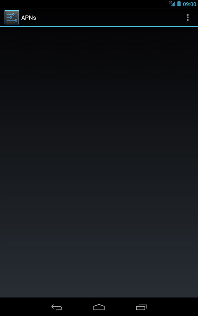 Press the settings icon.