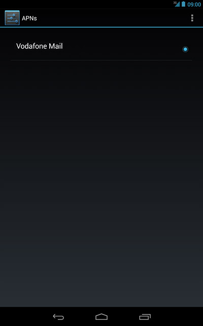 Press the home icon to return to standby mode.