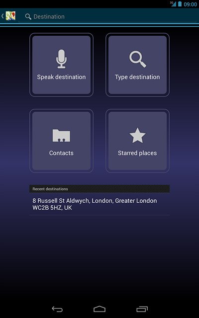 Press Contacts.Contacts with addresses are displayed.