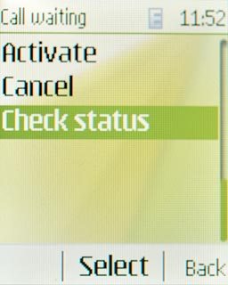 Check status