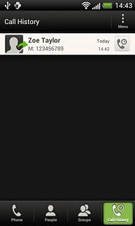 Press the required number.