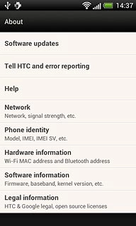 Press Software updates.