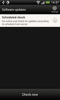 Press Check now.If a new software version is available, it's displayed.Follow the instructions on the display to update your phone's software.