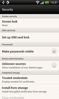 Press Screen lock.