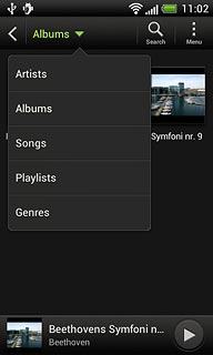 Press Playlists.