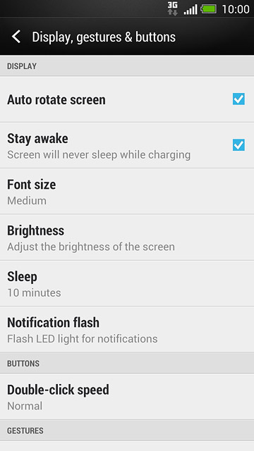 Press Sleep.