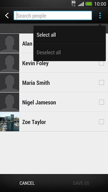 Press Select all.