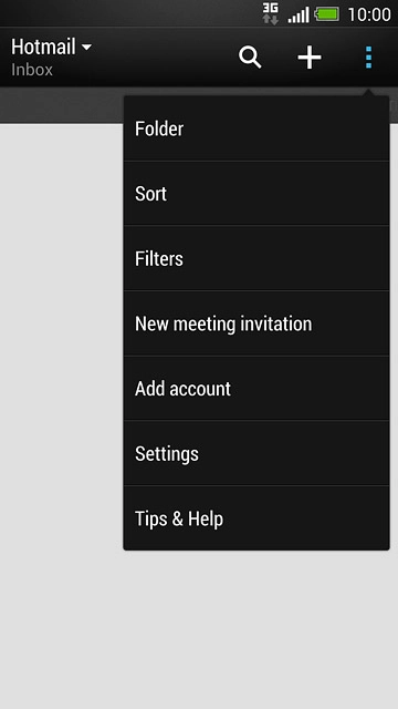 Press Settings.