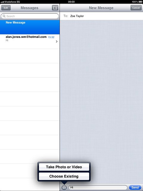 Press Choose Existing.Go to the required folder.