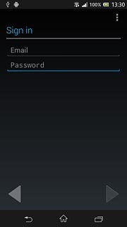 Press Password and key in the password for your Google account.