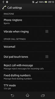 Press Fixed dialling numbers.