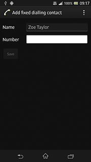 Press the field next to Number and key in the required number.