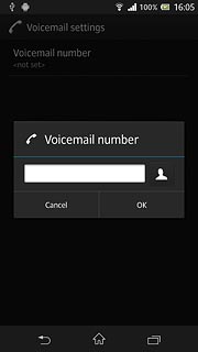 Key in (prefix) 5 (your phone number) and press OK.