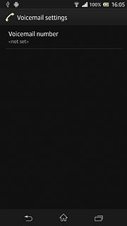 Press the home icon to return to standby mode.