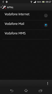Press the home icon to return to standby mode.