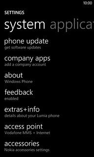 Press phone update.