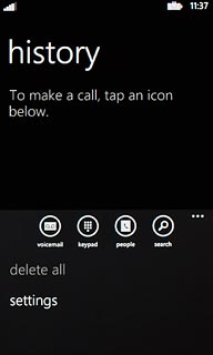 Press settings.