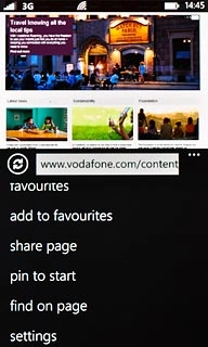 Press settings.