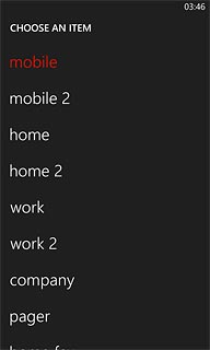 Press the required number type.