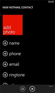 Press name and key in the required first name.
