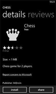 To install a free app:Press install.