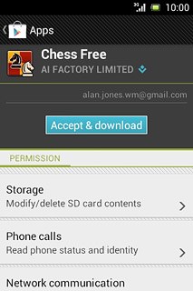 Press Accept & download.