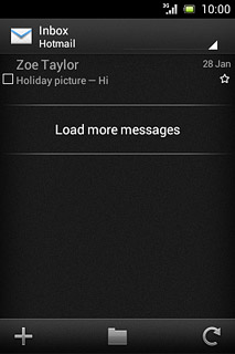 Press the new email message icon.