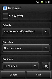 Press the drop down list below 