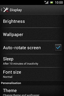 Press Sleep.