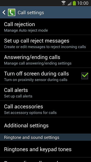 Press Additional settings.