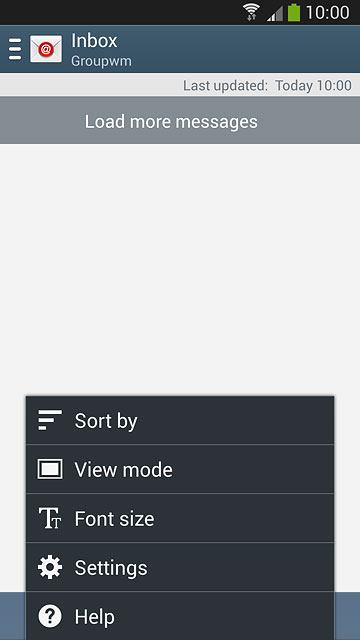 Press Settings.