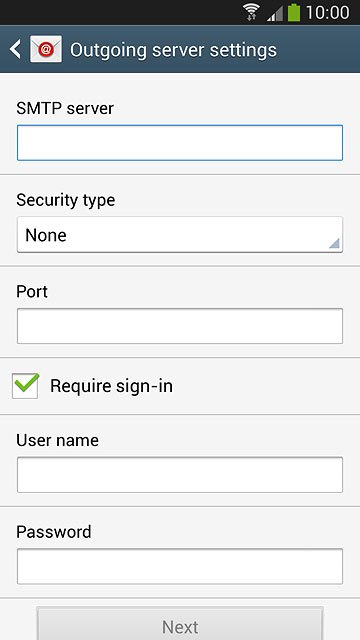 Press the drop down list below 