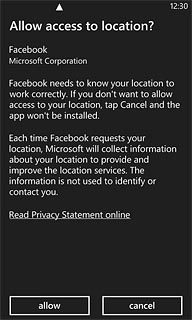 Press allow to confirm.Wait while the application is downloaded and installed.