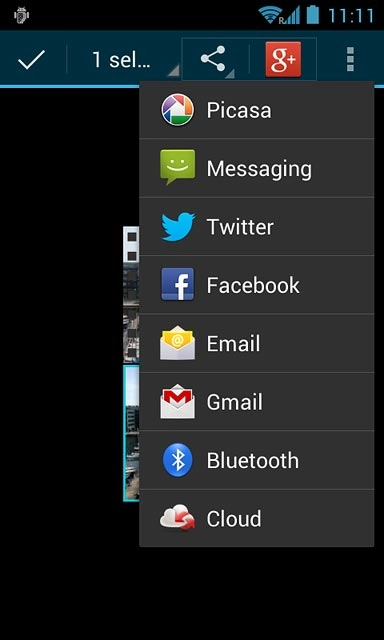 Press Bluetooth.
