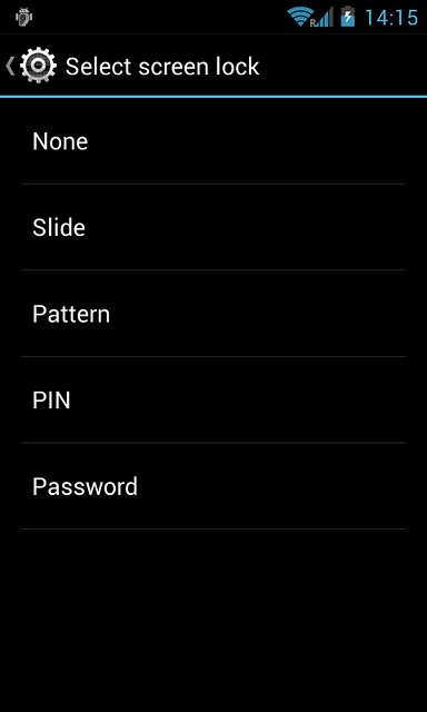 Press Pattern.