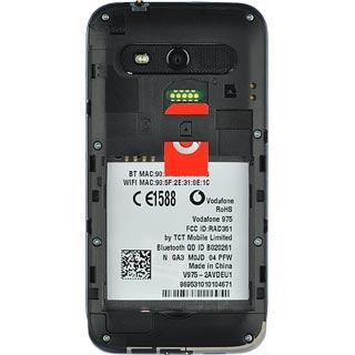 Slide your SIM into the SIM holder.