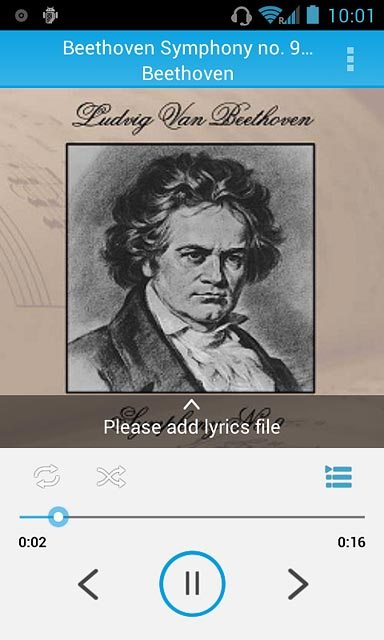 To go to the previous audio file:Press arrow left twice.