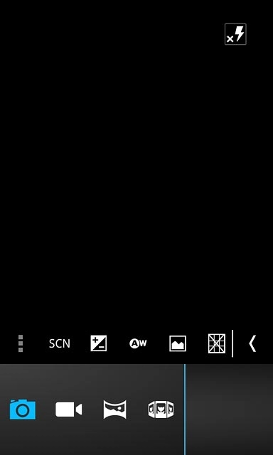 Press the video recorder icon.
