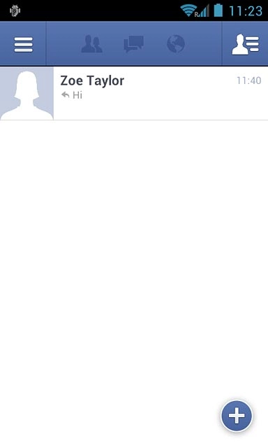 Press the new message icon.Key in the first letters of the required contact.Matching contacts are displayed.